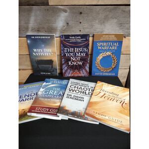Lot of 7 David Jeremiah Study Guides - The Great Disappearance, and more
